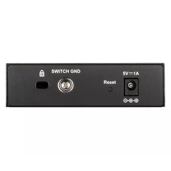 D-Link DGS-1100-05V2/E Διακόπτης δικτύου Managed L2 Gigabit Ethernet (10/100/1000) Μαύρο