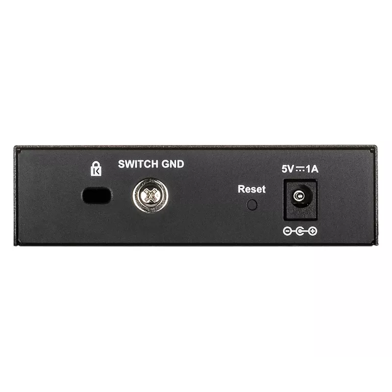 D-Link DGS-1100-05V2/E Διακόπτης δικτύου Managed L2 Gigabit Ethernet (10/100/1000) Μαύρο