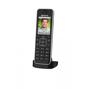 DECT τηλέφωνο AVM FRITZ!Fon C6 Μαύρο