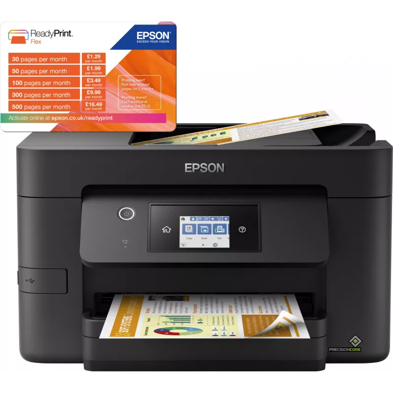 Epson WorkForce Pro WF-3820DWF Εκτυπωτής Inkjet A4 4800 x 2400 DPI 21 ppm Wi-Fi