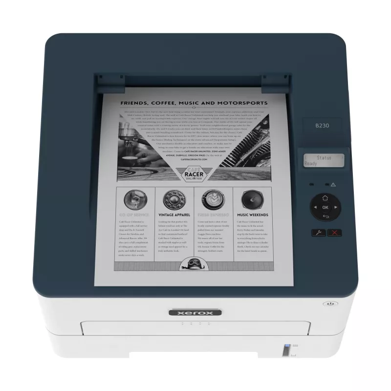 Xerox B230 A4 34ppm Wireless Duplex Εκτυπωτής PCL5e/6 2 Δίσκοι χαρτιού συνολικά 251 Φύλλα