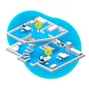 Repeater FRITZ! 1200 AX 3000 Mbit/s Ethernet LAN Wi-Fi λευκό 1 τεμ.