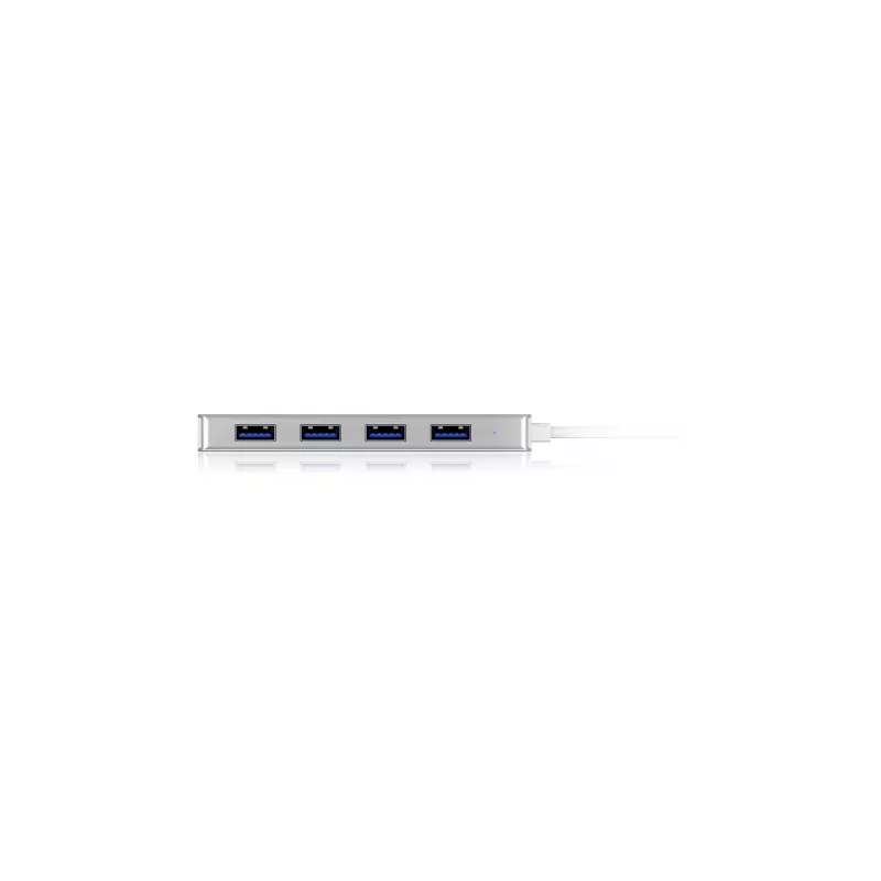 ICY BOX IB-HUB1425-C3 USB 3.2 Gen 1 (3.1 Gen 1) Type-C 5000 Mbit/s ασημί