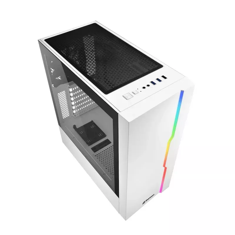 Κουτί υπολογιστή Sharkoon RGB Slider Midi Tower λευκό