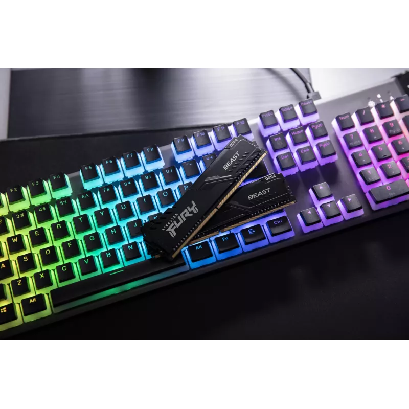 Kingston Technology FURY Beast 8GB 3600MT/s DDR4 CL17 DIMM μαύρο