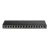D-Link DGS-1016S Unmanaged Gigabit Ethernet (10/100/1000) μαύρο