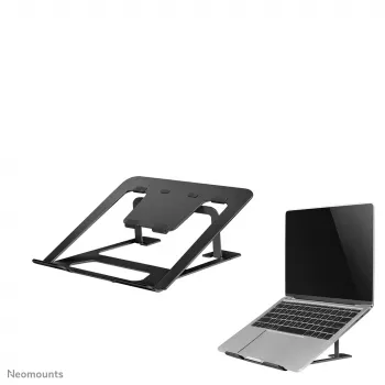 Neomounts NSLS085 μαύρη βάση laptop 10-17 ίντσες – πτυσσόμενη – συμπαγής – universal
