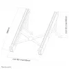 Neomounts NSLS010 βάση laptop 11-17 ίντσες - πτυσσόμενη - συμπαγής - universal