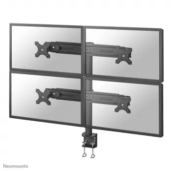 Neomounts FPMA-D700D4 βάση οθόνης 19-30 ίντσες, σφιγκτήρας γραφείου, 8 kg, 48,3 cm (19 ίντσες), 76,2 cm (30 ίντσες), 100 x 100 mm, μαύρο