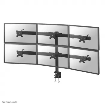 Neomounts FPMA-D700D6 βραχίονας οθόνης 19-27 ίντσες, βάση σφιγκτήρα, 8 kg, 48,3 cm (19 ίντσες), 68,6 cm (27 ίντσες), 100 x 100 mm, μαύρο