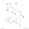 Neomounts FPMA-D960NOTEBOOK βάση οθόνης με βάση φορητού υπολογιστή 10-27 ίντσες