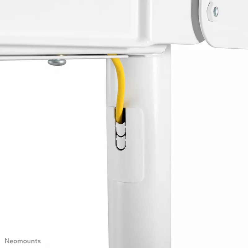 Neomounts NS-M1250WHITE βάση TV με τροχούς 37-70 ίντσες - περιστρεφόμενη