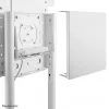 Neomounts NS-M1250WHITE βάση TV με τροχούς 37-70 ίντσες - περιστρεφόμενη