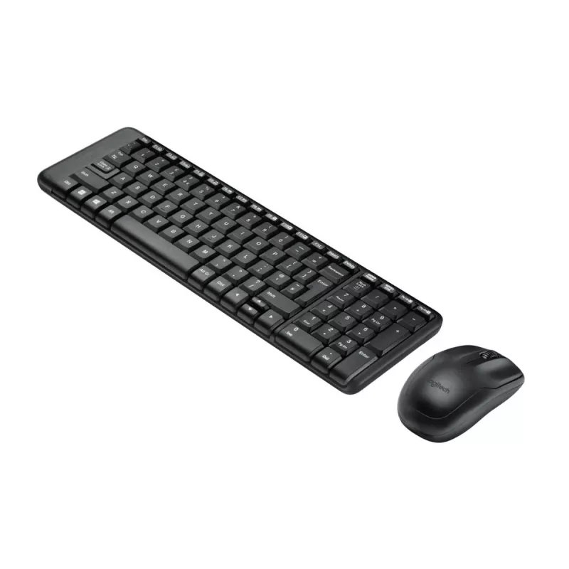 LOGITECH ασύρματο σετ Mk-220 - Qwerty US/International