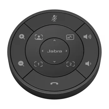 Jabra PanaCast 50 τηλεχειριστήριο - μαύρο, τηλεχειριστήριο, μαύρο, τραπέζι, Jabra, PanaCast 50, 77 mm