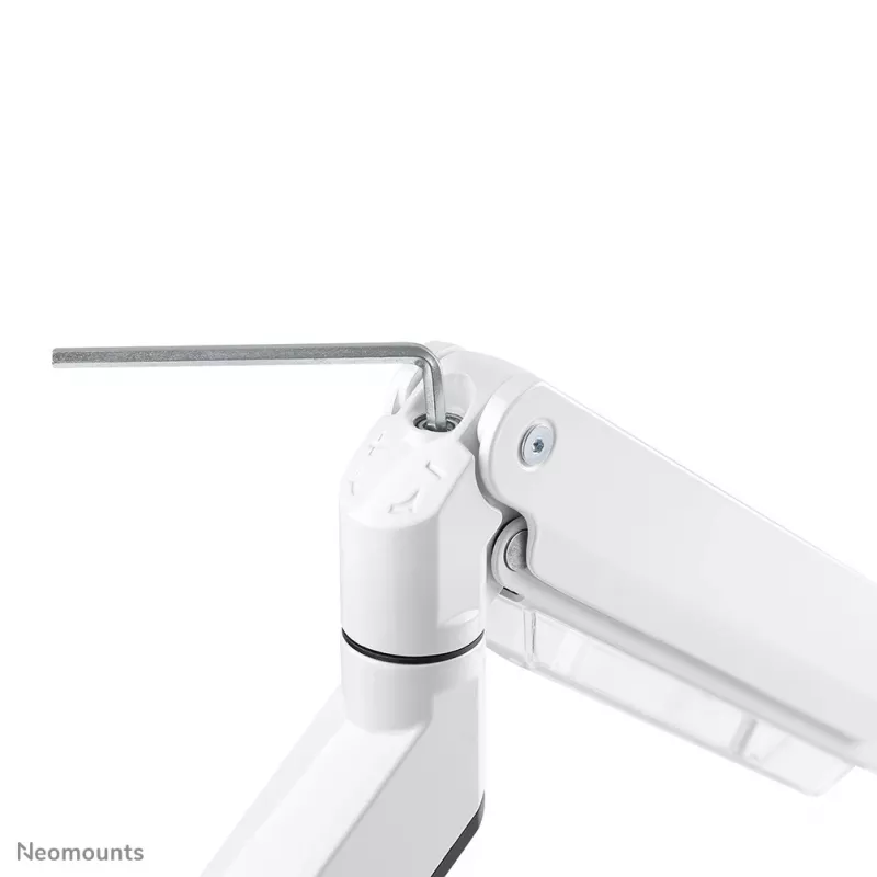 Neomounts NM-D775WHITEPLUS Βραχίονας οθόνης 10-49 ίντσες - Γάζα - Topfix - 180°-Ανάσχεση