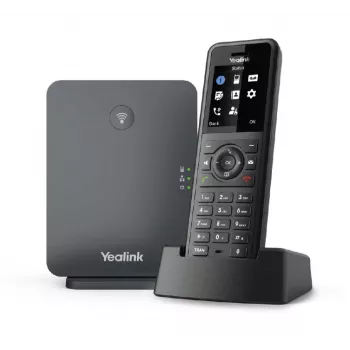 Yealink W77P IP-Τηλέφωνο Μαύρο TFT