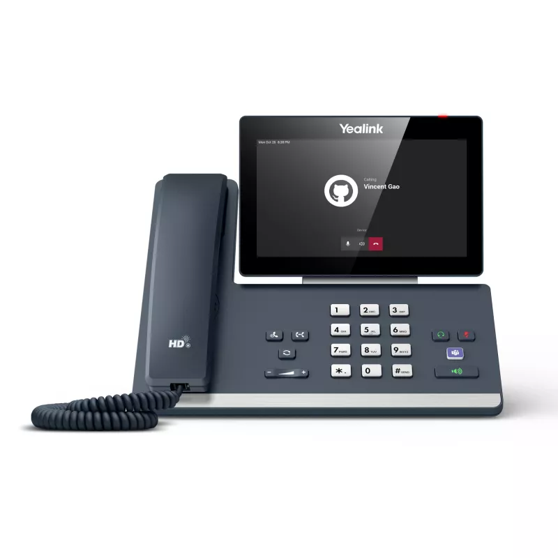 Yealink MP58 Microsoft Teams Edition, IP-Τηλέφωνο, Γκρι, Ενσύρματο Ακουστικό, Γραφείο, Android, Microsoft Teams