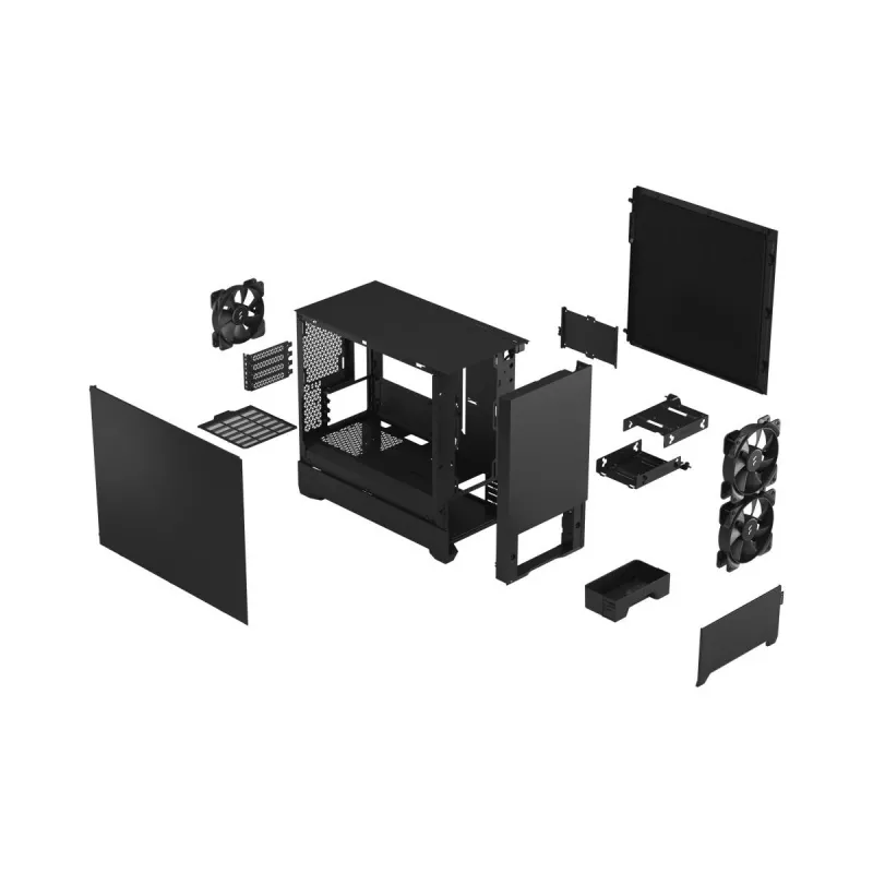 FRACTAL DESIGN Fractal Design Pop Mini Silent Μαύρο Solid
