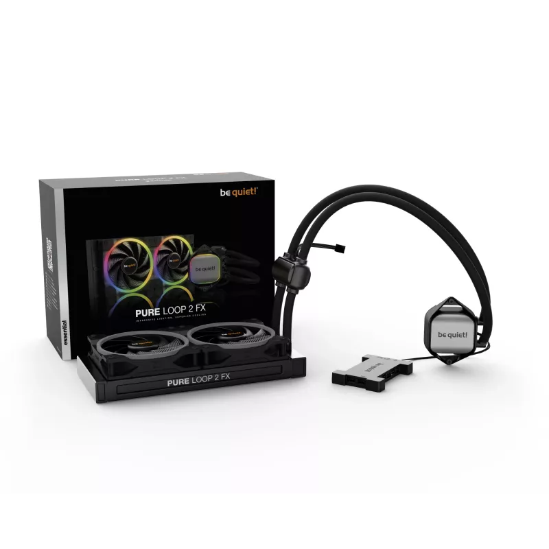 be quiet Pure Loop 2 FX 240mm Επεξεργαστής All-in-One-υγρόψυξη 12 cm Μαύρο 1 τεμ.