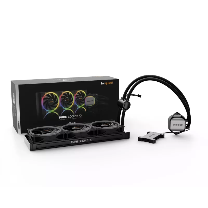 be quiet Pure Loop 2 FX 360mm Επεξεργαστής All-in-One-υγρόψυξη 12 cm Μαύρο 1 τεμ.