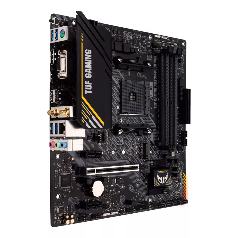ASUS TUF GAMING A520M-PLUS WIFI AMD A520 Υποδοχή AM4 micro ATX