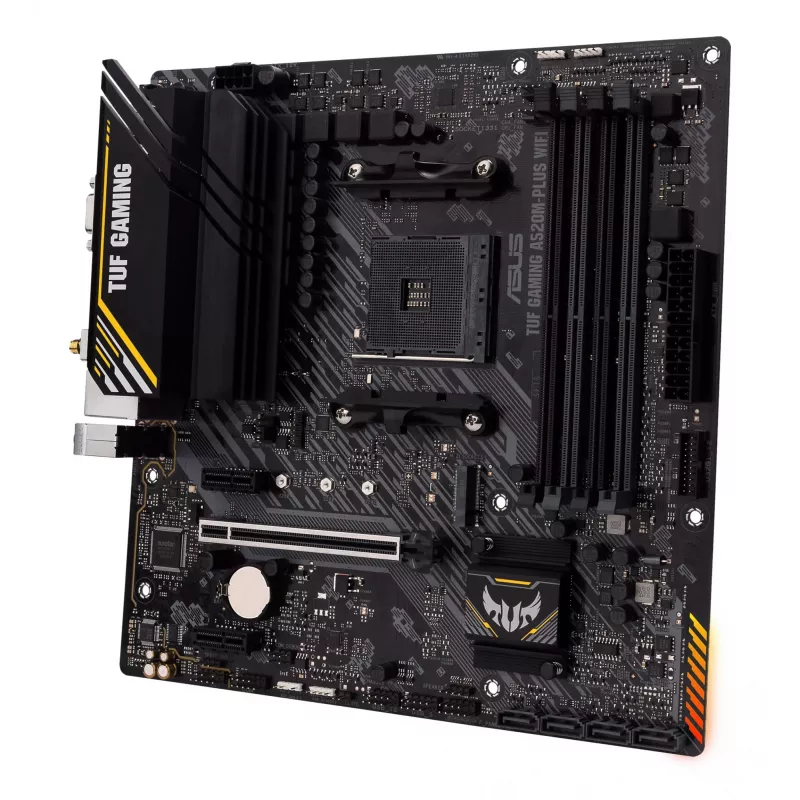 ASUS TUF GAMING A520M-PLUS WIFI AMD A520 Υποδοχή AM4 micro ATX