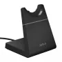 Jabra Evolve2 65 Βάση γραφείου USB-C - Μαύρο, Σταθμός βάσης, Μαύρο
