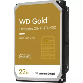 WESTERN DIGITAL Σκληρός δίσκος - WD Gold WD221KRYZ - 22 TB - SATA 6 Gb/s - 3,5 inch - 7200 rpm - 512 MB Μνήμη cache
