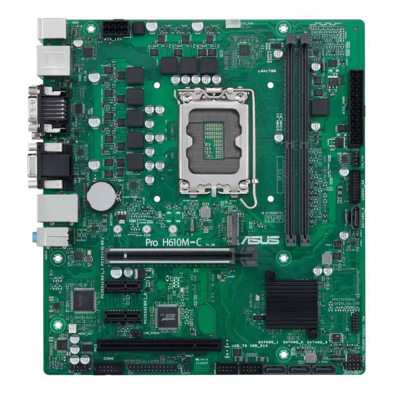 Μητρική ASUS Pro H610M-C-CSM Intel H610 LGA 1700 micro ATX