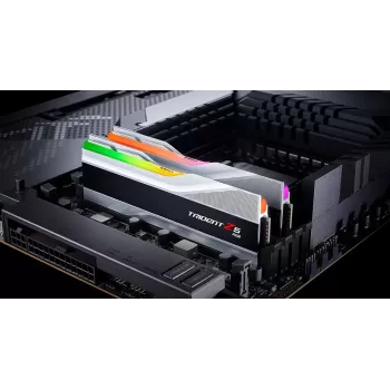 DIMM 32 GB DDR5-6400 (2x 16 GB) Dual-Kit, μνήμη RAM ασημί, F5-6400J3239G16GX2-TZ5RS, Trident Z5 RGB, INTEL XMP