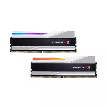 DIMM 32 GB DDR5-6400 (2x 16 GB) Dual-Kit, μνήμη RAM ασημί, F5-6400J3239G16GX2-TZ5RS, Trident Z5 RGB, INTEL XMP