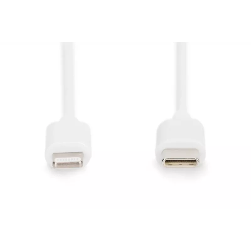 Καλώδιο φόρτισης USB-C – Lightning Digitus Data DB-600109-010-W
