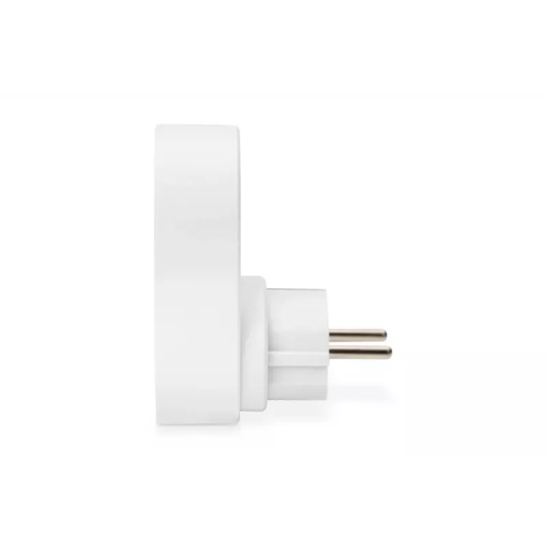 DIGITUS τροφοδοτικό με 2 θύρες USB 250V, 50 Hz, USB: 5V, 2,1A, λευκό / γκρι