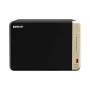 QNAP TS-664 NAS Tower Intel® Celeron® N5095 8 GB DDR4 0 TB QNAP QTS Μαύρο, Μπρονζέ