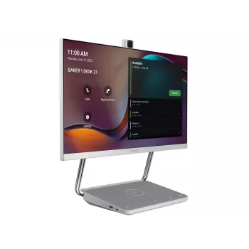 Μπάρα βιντεοδιάσκεψης Yealink DeskVision A24 Γκρι Ασημί