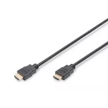 DIGITUS Καλώδιο σύνδεσης HDMI Standard Type A βύσμα αρσενικό/βύσμα αρσενικό 2m με Ethernet HDMI 1.4 Full HD (ak-330114-020-s)