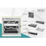 DIGITUS Πακέτο δικτύου 10in – Ερμάριο 6U, γκρι ράφι, PDU, Switch 8 θυρών, Patch panel CAT6