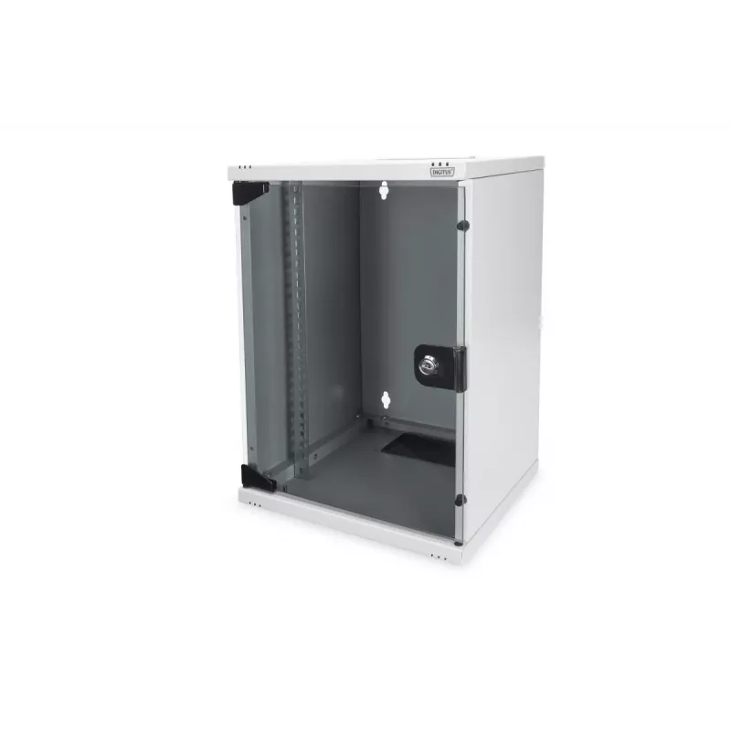 DIGITUS Σετ δικτύου 10in-9U 312x300mm Θήκη Ράφι PDU Patch panel 8 θυρών