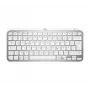 LOGITECH Minimalist Wireless Illuminated Πληκτρολόγιο - MX KEYS MINI - Pale Gray - Qwertz Deutsch