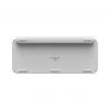 LOGITECH Minimalist Wireless Illuminated Πληκτρολόγιο - MX KEYS MINI - Pale Gray - Qwertz Deutsch