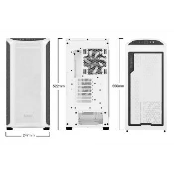 Κουτί PC be quiet! Shadow Base 800 DX Λευκό Midi Tower