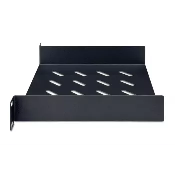 DIGITUS Ράφι 1U 10 ίντσες 44x254x200mm RAL 7035 Μαύρο