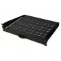 DIGITUS 2U Συρόμενο ράφι για κουτιά από 450 mm βάθος 88x483x352 mm, έως 30 kg, μαύρο (RAL 9005)