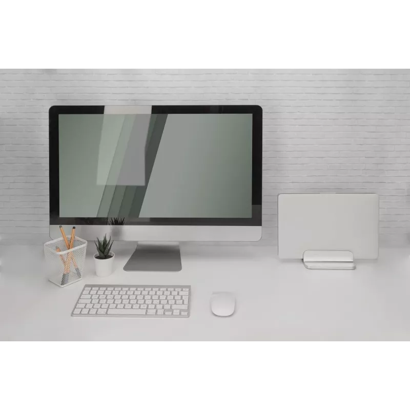 DIGITUS Κάθετη βάση notebook, Αλουμίνιο ασημί