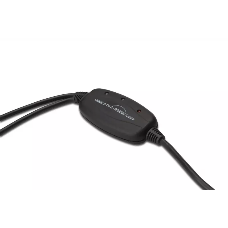 DIGITUS Καλώδιο USB 2.0 σε 2x RS232 1,5m