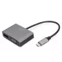 DIGITUS USB Type-C 4K 2-in-1 DisplayPort + VGA Προσαρμογέας γραφικών