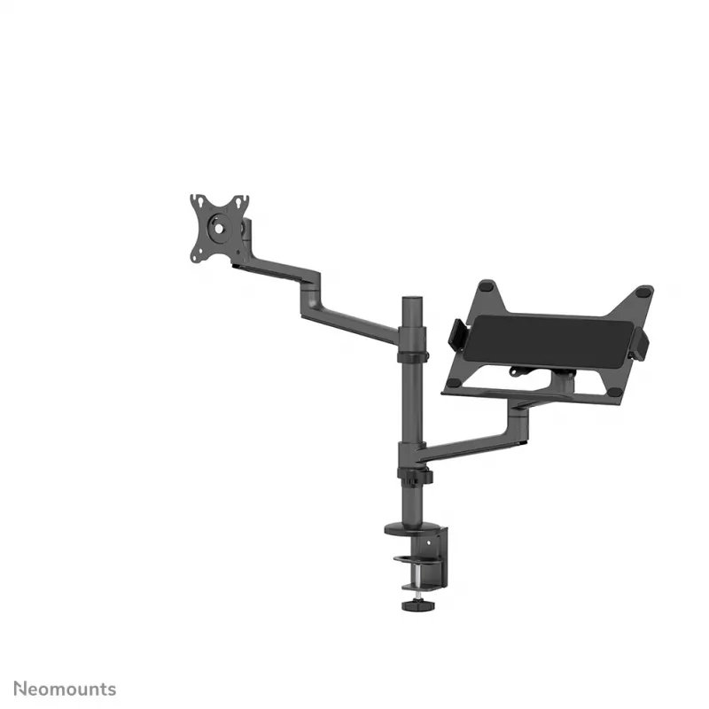 Neomounts DS20-425BL2 Βραχίονας οθόνης με βάση laptop 17-27 inch – εξοικονόμηση χώρου
