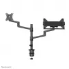 Neomounts DS20-425BL2 Βραχίονας οθόνης με βάση laptop 17-27 inch – εξοικονόμηση χώρου