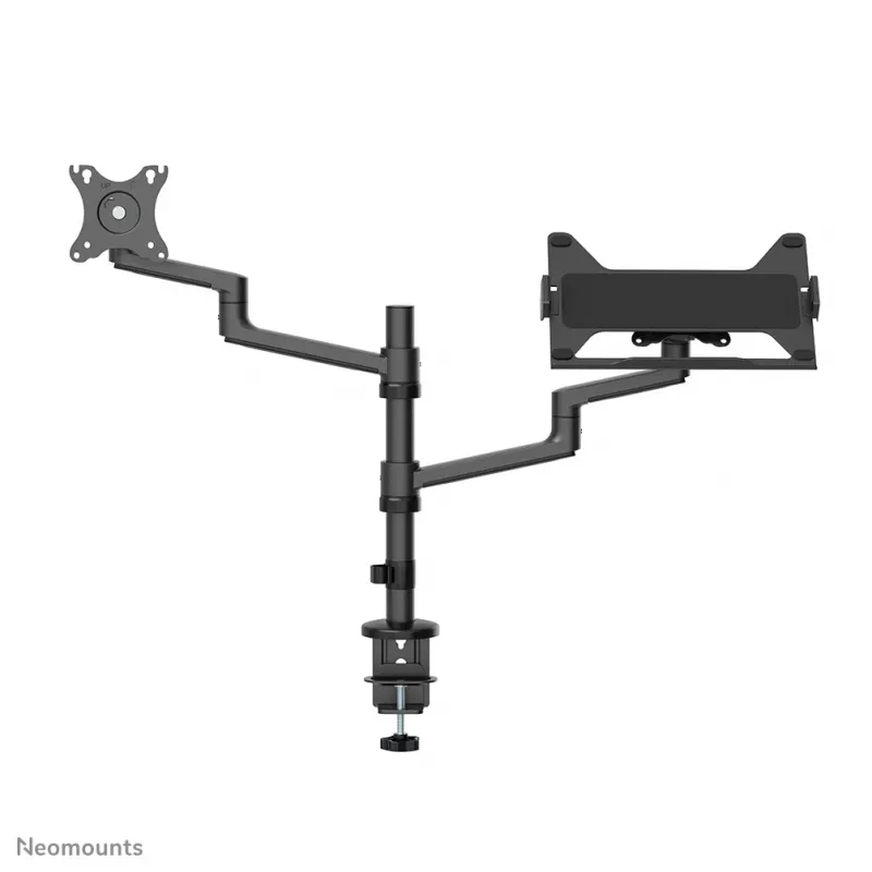 Neomounts DS20-425BL2 Βραχίονας οθόνης με βάση laptop 17-27 inch – εξοικονόμηση χώρου